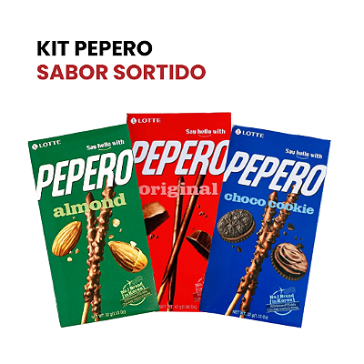 Kit Pepero Sabor Sortido