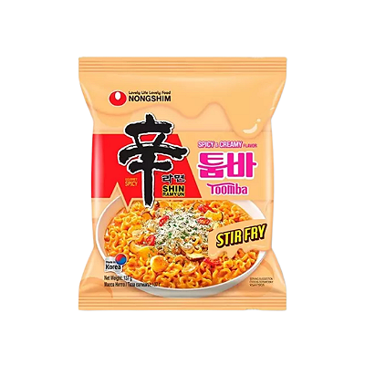 Lamen Coreano Shin Ramyun Toomba Nongshim 137g Macarrão Instantâneo Picante e Cremoso