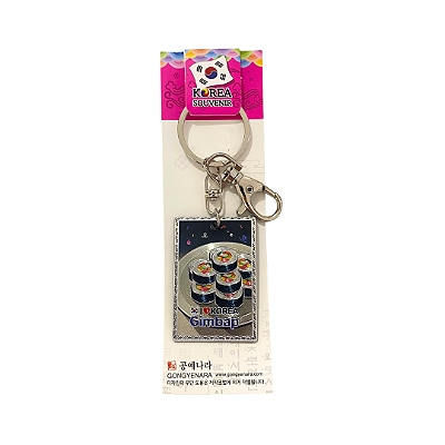 Chaveiro I Love Korea - Gimbap
