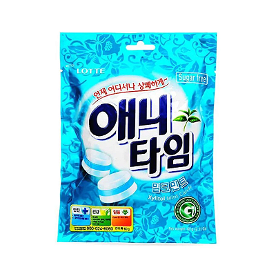 Bala Anytime Sabor Leite 60g