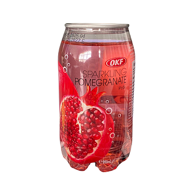 Refresco Coreano Levemente Gaseificado Sabor Romã 350ml