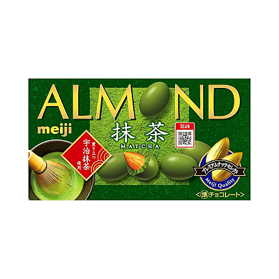 Chocolate Meiji Amendoa Matcha Importado Japão 67g