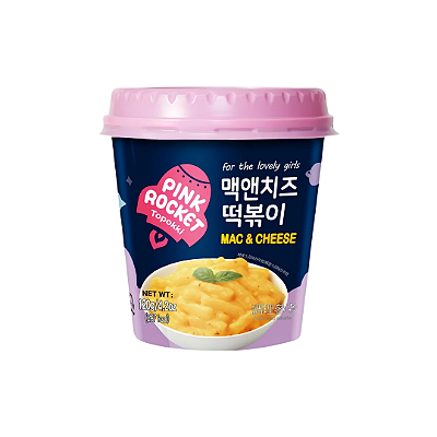 Topokki Sabor Queijo Mac & Cheese Pink Rocket 120g