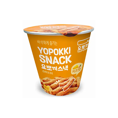 Snack Topokki Sabor Queijo Yopokki 30g