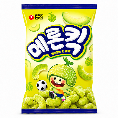 Salgadinho Coreano Melon Kicks Melão Nongshim 45g