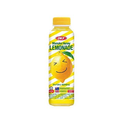 Refresco Coreano Levemente Gaseificado Sabor Manuka Mel Limonada 500ml