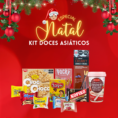 Kit Doces Asiáticos - Especial Natal