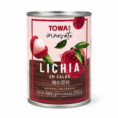 Lichia em Calda Towa 565g Fruta em Conserva Oriental