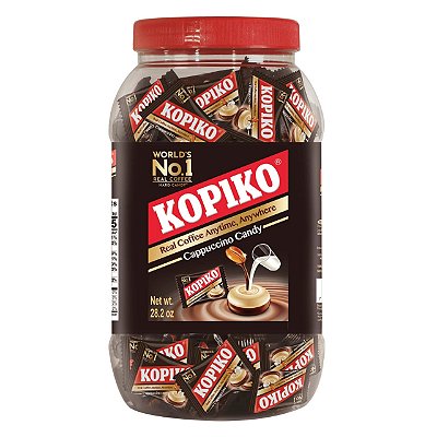 Bala Sabor Cappuccino Kopiko Em Pote 600g