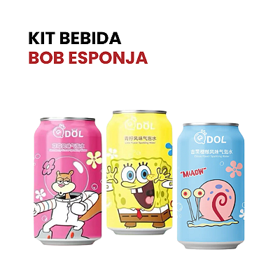 Kit Bebida Bob Esponja