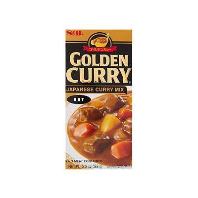 Molho Curry Golden Mix Forte S&B Karakuchi 92g