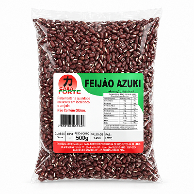 Feijão Azuki Casa Forte 500g