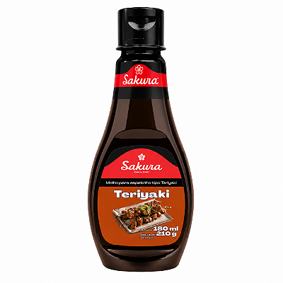 Molho para Espetinho Tipo Teriyaki Sakura 180ml