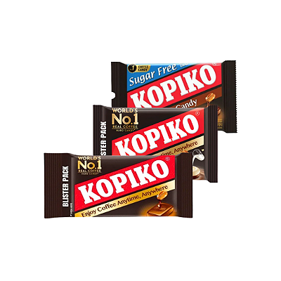 Kit Kopiko Bala De Café Dorama Tablete Blister Cartela