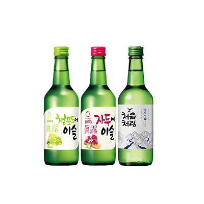 Kit Soju 3 Sabores Sortidos
