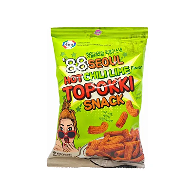 Salgadinho Coreano Topokki Sabor Chilli Lime 100g
