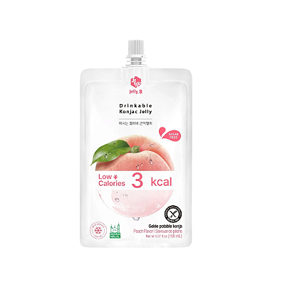 Refresco Jelly Drinkable Konjac Sabor Pêssego 150ml
