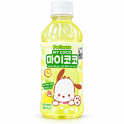 Suco Sanrio MyCoco Sabor Limão Pochacco 340ml