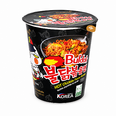 Lamen Coreano Buldak Original Cup Frango Picante Samyang 70g