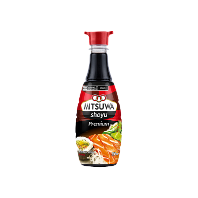 Molho de Soja Shoyu Premium 500ml- Mitsuwa