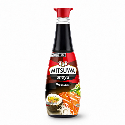 Molho de Soja Shoyu Premium 900ml - Mitsuwa