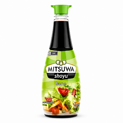 Molho de Soja Shoyu Suave Mitsuwa 900ml