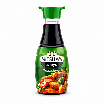 Molho de Soja Shoyu Tradicional Mitsuwa 250ml