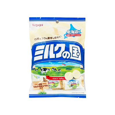 Bala Kasugai Sabor Leite 120g