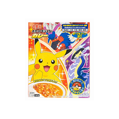 Curry Pokemon Sabor Carne De Porco e Milho Marumiya Pork Amakuchi 160g