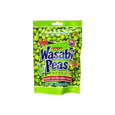Salgadinho De Ervilha Sabor Wasabi 120g