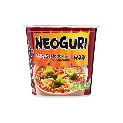 Lamen Coreano Neoguri Hot Sabor Frutos Do Mar Nongshim 75G