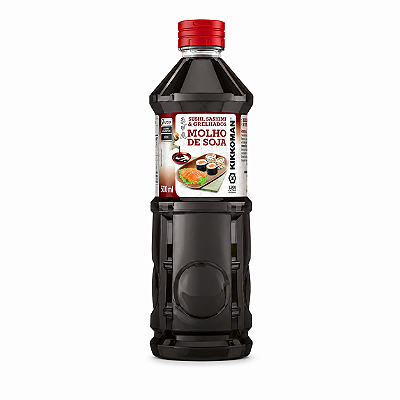 Molho de Soja Kikkoman Sushi Sashimi e Grelhados 500ml