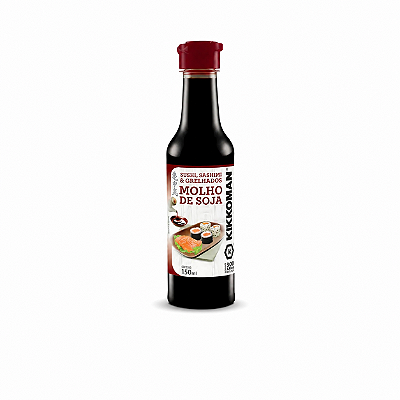 Molho de Soja Kikkoman Sushi Sashimi e Grelhados 150ml