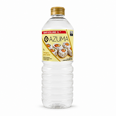 Tempero para Sushi Azuma 1L Molho Pronto para Arroz Japonês