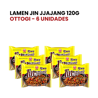 Lamen Jin Jjajang 120g Ottogi 6 unidades