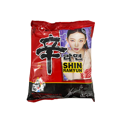 Lamen Coreano Shin Ramyun Edição Aespa Nongshim 120g