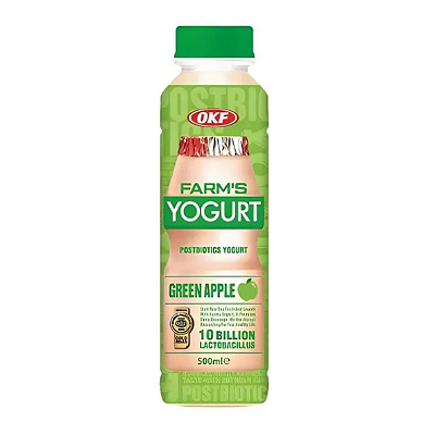 Refresco Farms Yogurt Sabor Maça OKF 500ml