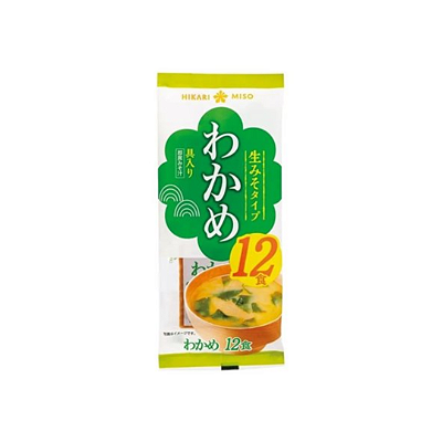 PASTA DE SOJA INSTANTANEA PARA MISSO WAKAME 18,0 X 12P