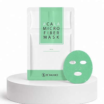 Máscara Facial Coreana Be’Balance Acala Microfibra