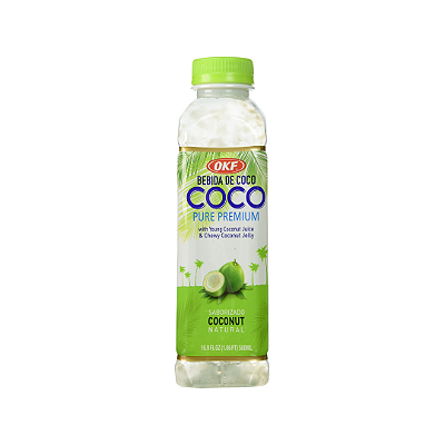 Refresco Sabor Coco Com Jelly OKF 500ml