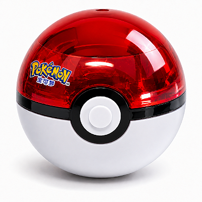 Pokébola Surpresa Brinquedo Pokémon Miniatura Importado Vermelha