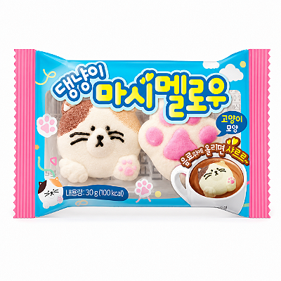 Marshmallow Coreano Namu Cat Gatinho 30g