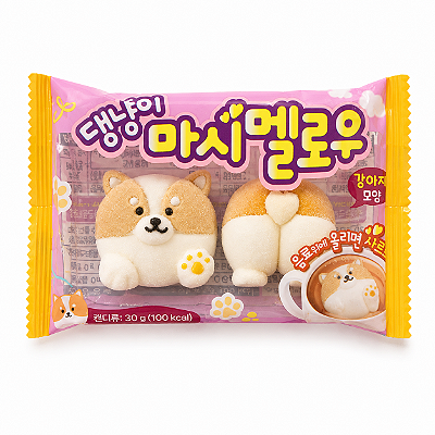 Marshmallow Coreano Namu Dog Cachorrinho 30g