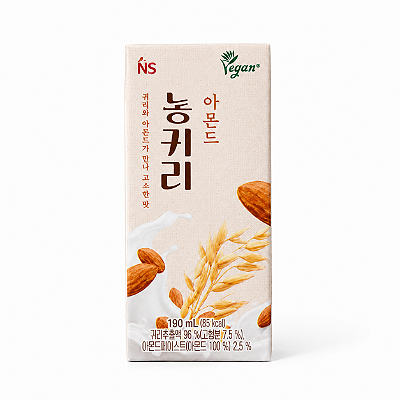 Leite de Soja Coreano Amêndoas e Aveia NS 190ml