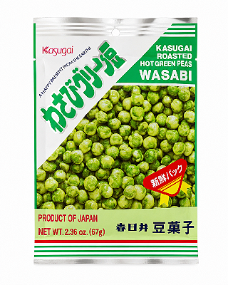Salgadinho Japonês de Ervilha Wasabi Kasugai 67g