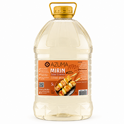 Saquê Licoroso Mirin Azuma 5L para Uso Culinário