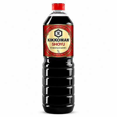 Molho de Soja Shoyu Kikkoman Fermentação Natural 1L