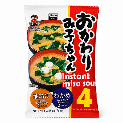 Sopa de Missô Instantânea Tofu Frito e Wakame 84,6g