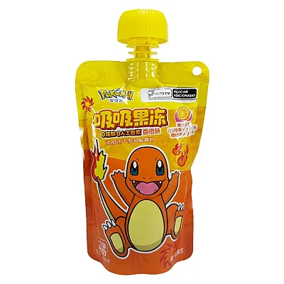 Geleia Bebível Pokémon Charmander Sabor Laranja 150g