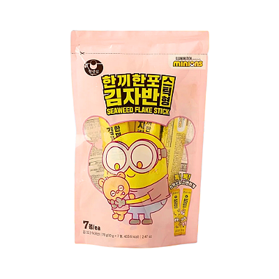 Alga em Flocos Minions Manjun 10g x 7 Pacotes – 70g